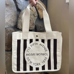 Henri Bendel Canvas Tote Bag